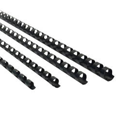 RAYSON Peignes de reliure, taille mixte, 21 anneaux, 6 mm 8 mm 10 mm 12 mm Peignes de reliure en plastique, relie entre 20-90 fe