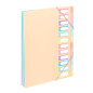 Viquel - Trieur Document A4 avec 12 Compartiments - Organisateur de bureau extensible - Porte document A4 avec index - Fermeture Viquel - Trieur Document A4 avec 12 Compartiments - Organisateur de bureau extensible - Porte document A4 avec index - Fermeture