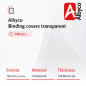 Albyco Couvertures Transparents brillants, épaisseur 0,18 mm/180 micron, format A4, 210x297mm, Couverture en PVC, Couverture de Albyco Couvertures Transparents brillants, épaisseur 0,18 mm/180 micron, format A4, 210x297mm, Couverture en PVC, Couverture de