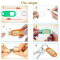 10 Pièces Étiquettes avec Porte Clé, Porte Clés Couleur, Plastique Étiquettes D'identification Avec Porte-clé Fendu, Pour Identi 10 Pièces Étiquettes avec Porte Clé, Porte Clés Couleur, Plastique Étiquettes D'identification Avec Porte-clé Fendu, Pour Identi