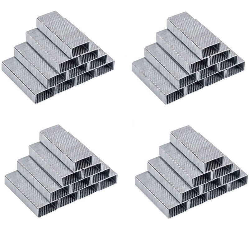 EFISH 4000PCS No.10 - Mini agrafes - 4 paquets (plus petites que les la norme agrafes) EFISH 4000PCS No.10 - Mini agrafes - 4 paquets (plus petites que les la norme agrafes)