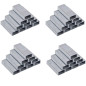 EFISH 4000PCS No.10 - Mini agrafes - 4 paquets (plus petites que les la norme agrafes) EFISH 4000PCS No.10 - Mini agrafes - 4 paquets (plus petites que les la norme agrafes)