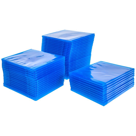 MediaRange Blu-ray, Transparent Étui CD/DVD, Paquet de 50