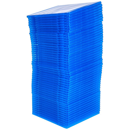 MediaRange Blu-ray, Transparent Étui CD/DVD, Paquet de 50