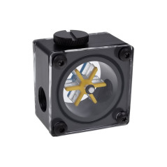 AlphaCool Indicateurs de débit 17350, Noir