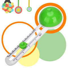 Coupeur De Papier Circulaire Cut Paper Circle Rotary Circle Cutter Rotatif Craft Massicot Supplies (Green)