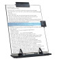 powerking Porte - documents porte - papier avec 7 positions réglables pour la lecture de lettres A4, livres, reçus, partitions, powerking Porte - documents porte - papier avec 7 positions réglables pour la lecture de lettres A4, livres, reçus, partitions,