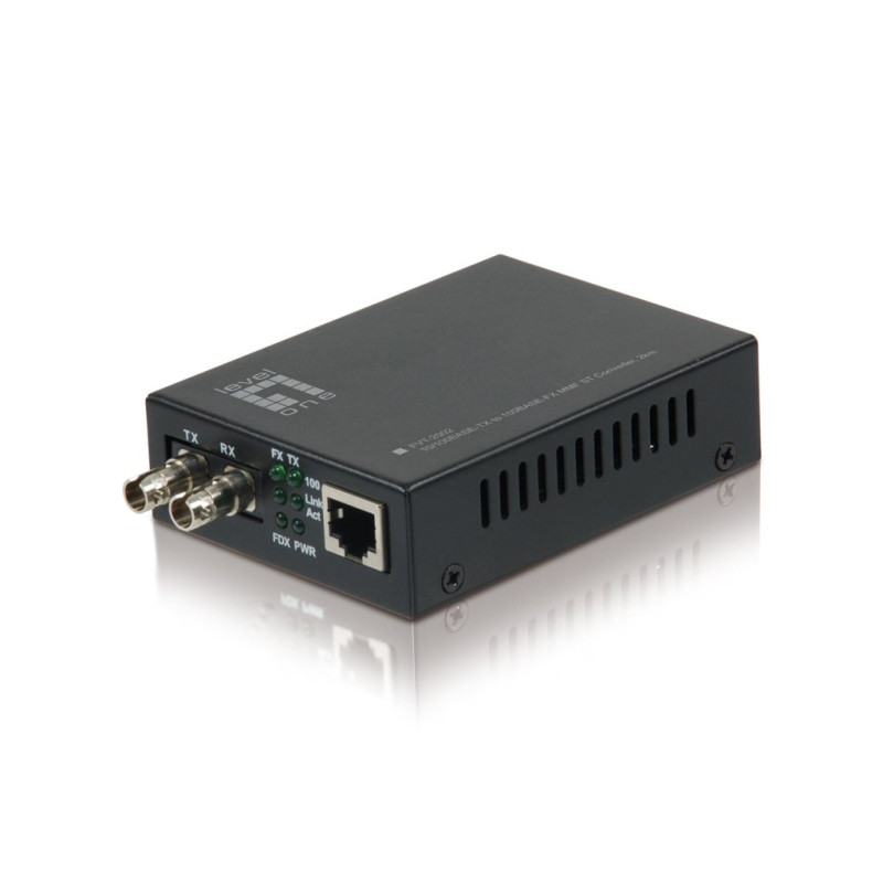 LevelOne FVT-2002 convertisseur de Support réseau 100 Mbit/s 1310 nm Noir LevelOne FVT-2002 convertisseur de Support réseau 100 Mbit/s 1310 nm Noir