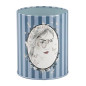 Viquel - Pot à crayon bleu rond en métal motif fille papillons et libellule 701732-01 Viquel - Pot à crayon bleu rond en métal motif fille papillons et libellule 701732-01