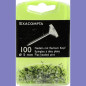Exacompta - Réf. 14512E - Boîte de 100 épingles de signalisation à tête plate unie - Hauteur de la pointe 8 mm - Diamètre 5 mm - Exacompta - Réf. 14512E - Boîte de 100 épingles de signalisation à tête plate unie - Hauteur de la pointe 8 mm - Diamètre 5 mm -
