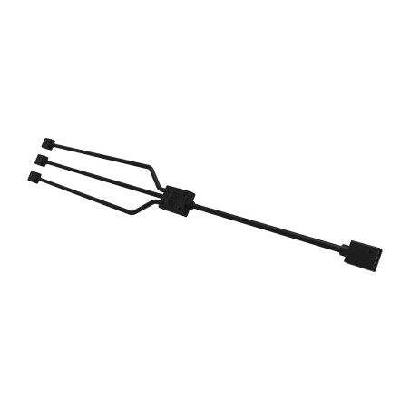 Cooler Master RGB 1-to-3 Splitter Câble répartiteur 1 à 3, connecteur LED 4 broches et 5 broches, 58 cm, R4-ACCY-RGBS-R2
