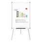 VIZ-PRO Chevalet de conférence - Tableau Blanc Effaçable & Magnétique - Réglable en hauteur & usage flexible, 90 x 60 cm VIZ-PRO Chevalet de conférence - Tableau Blanc Effaçable & Magnétique - Réglable en hauteur & usage flexible, 90 x 60 cm