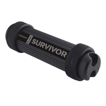 Corsair Survivor Stealth v2 Clé USB 3.0 64 Go Noir