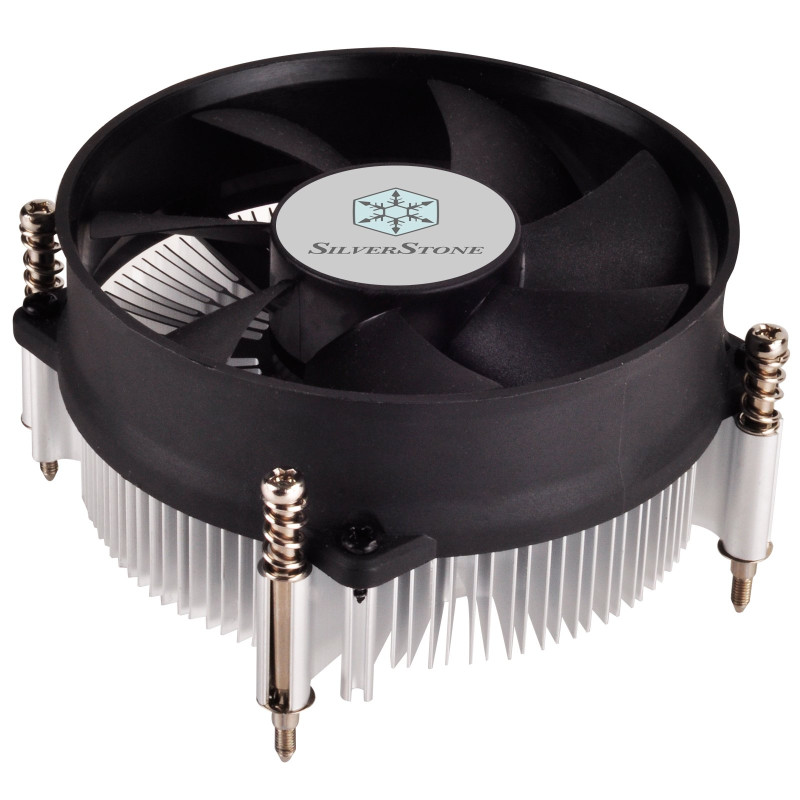SilverStone SST-NT09-115X - Nitrogon Ventilateur de processeur, Profil bas, 80mm PWM silencieux, Intel SilverStone SST-NT09-115X - Nitrogon Ventilateur de processeur, Profil bas, 80mm PWM silencieux, Intel