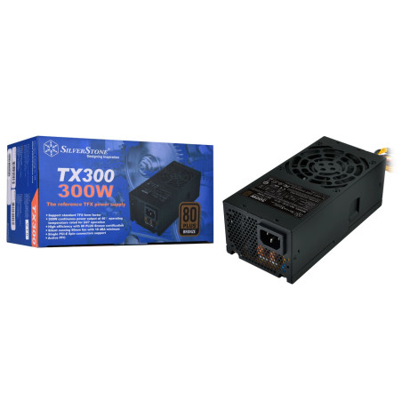 SilverStone SST-TX300 - Série TFX, 300W, alimentation éléctrique PC 80 Plus Bronze, Bruit faible 80mm