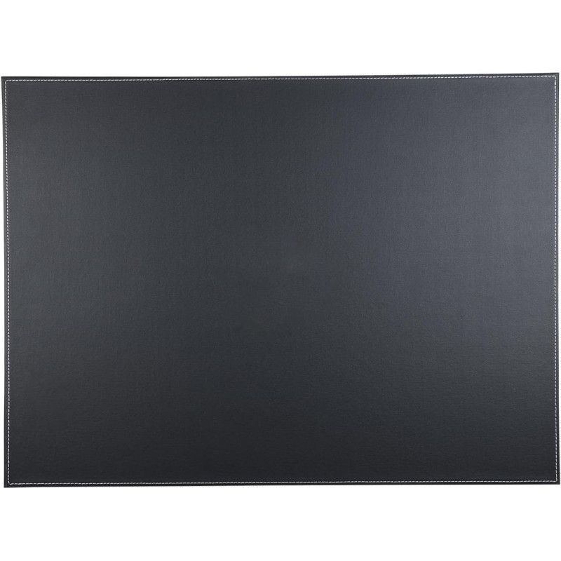 KINGFOM™ sous-Main en Cuir de Grande qualité, 60 x 45 cm (Noir) KINGFOM™ sous-Main en Cuir de Grande qualité, 60 x 45 cm (Noir)