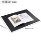 KINGFOM™ sous-Main en Cuir de Grande qualité, 60 x 45 cm (Noir) KINGFOM™ sous-Main en Cuir de Grande qualité, 60 x 45 cm (Noir)