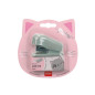 Legami - Mini Agrafeuse, Meow, 3,3x4,5 cm, Plastique, Thème Chaton, Ejecteur de Points Incorporé au Dos, 1000 Points Métalliques Legami - Mini Agrafeuse, Meow, 3,3x4,5 cm, Plastique, Thème Chaton, Ejecteur de Points Incorporé au Dos, 1000 Points Métalliques