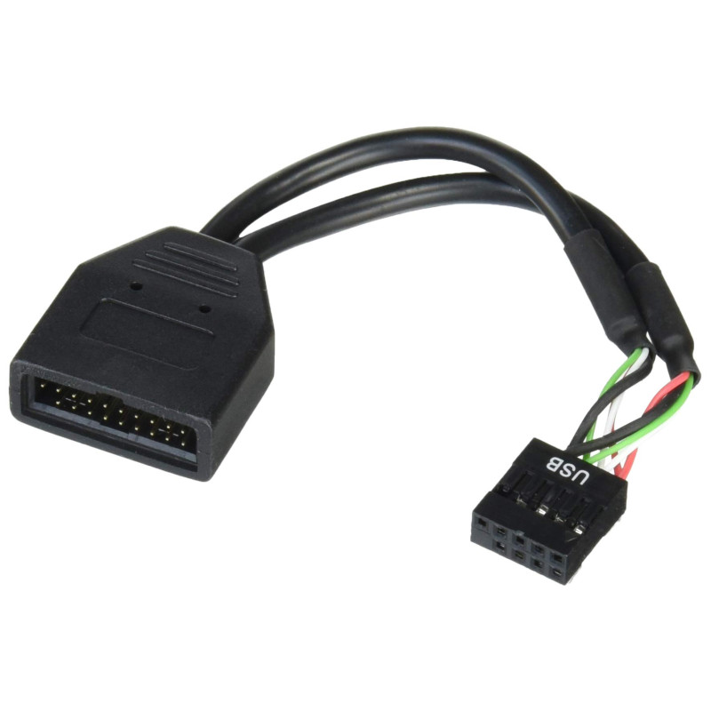 SilverStone G11303050-RT - USB 3.0 interne vers Câble d'adaptateur USB 2.0 SilverStone G11303050-RT - USB 3.0 interne vers Câble d'adaptateur USB 2.0