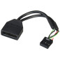 SilverStone G11303050-RT - USB 3.0 interne vers Câble d'adaptateur USB 2.0 SilverStone G11303050-RT - USB 3.0 interne vers Câble d'adaptateur USB 2.0