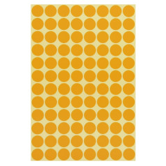 BaiJ Autocollants à Points Ronds,16mm Points Auto-adhésifs 15 Pack Etiquettes de Cercle de Couleur Étiquettes de Codage pour Mar
