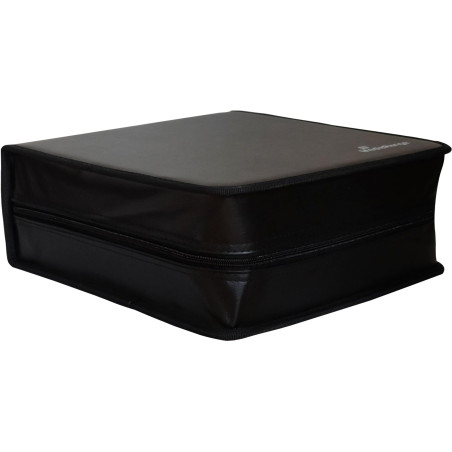 MEDIARANGE BOX93 FUNDA Para DISCOS ÓPTICOS FUNDA CARTERA 200 DISCOS Negro