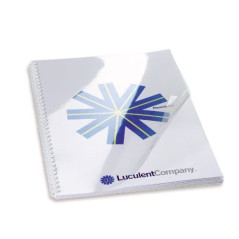 GBC | Lot de 25 Plats de Couverture HiClear A4 | PVC Transparent 180 Microns | Finition Haut de Gamme | Protection Professionnel