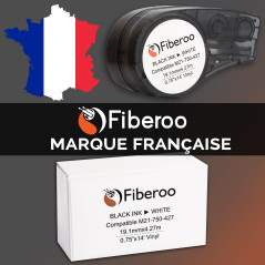 Recharge compatible M21-750-427 pour BMP21 PLUS & BMP21 LAB ne convient pas pour M210 & M211 Ruban étiquette adhésive vinyl impr