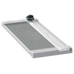 Leitz Precision Home 90250000 - Cisaille A4, Capacité 8 Feuilles, Longueur de Coupe 305 mm, Lame Fixe à Coupe Droite, Repères d'