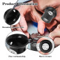 Btzthm 5 Pièces Loupes d'Horloger de Différentes Forces, Montre Horloge Réparation Loupe Kits, Ensemble de Loupes d'Horloger, 3X