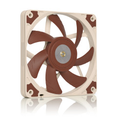 Noctua NF-A12x15 FLX, Ventilateur Haut de Gamme Silencieux de Faible Épaisseur, 3 Broches (120x15 mm, Marron)