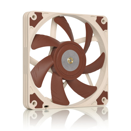 Noctua NF-A12x15 FLX, Ventilateur Haut de Gamme Silencieux de Faible Épaisseur, 3 Broches (120x15 mm, Marron)