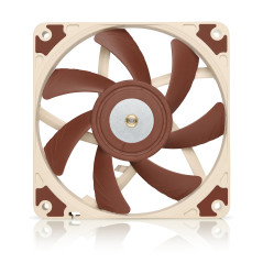 Noctua NF-A12x15 FLX, Ventilateur Haut de Gamme Silencieux de Faible Épaisseur, 3 Broches (120x15 mm, Marron)