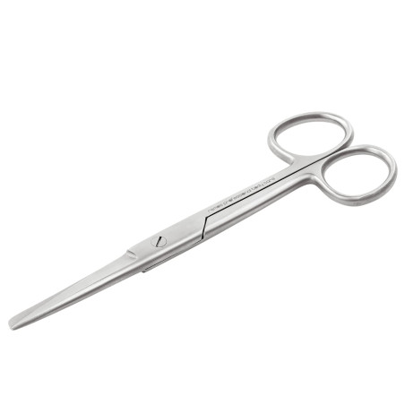 REMOS Ciseaux de Ménage, Ciseaux universels, pointus-ronds, lame droit, 14.5 cm, acier inoxydable