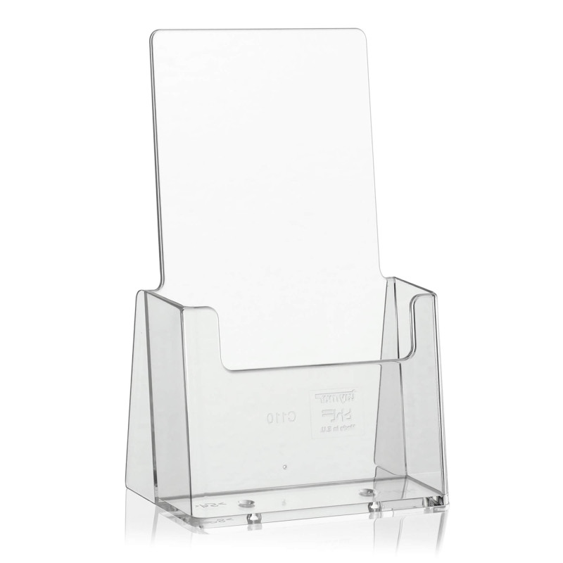 Taymar 5 Porte-flyers - Porte-brochures, DIN long (DL) Transparent (pack de 5) Taymar 5 Porte-flyers - Porte-brochures, DIN long (DL) Transparent (pack de 5)