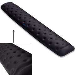 Brila Keyboard Wrist Rest Coussin de soutien Pad pour ordinateur, portable, travail de bureau, PC Gaming - Mousse à mémoire de f