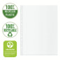 Esselte Pochettes Esselte Recycle A4, PP Gaufré Robuste, 70 Microns, Pochettes Plastiques Perforées, Paquet de 100, 627493 Esselte Pochettes Esselte Recycle A4, PP Gaufré Robuste, 70 Microns, Pochettes Plastiques Perforées, Paquet de 100, 627493