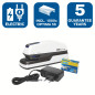 RAPID Optima GripE - Agrafeuse de Bureau Automatique, Agrafeuse Électrique Sans Contact avec 1000 Agrafes Incluses, Capacité 20 RAPID Optima GripE - Agrafeuse de Bureau Automatique, Agrafeuse Électrique Sans Contact avec 1000 Agrafes Incluses, Capacité 20