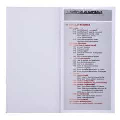 Exacompta - Réf. 14001E - 1 Plan comptable général - couverture plastique - format 17,5x9cm - autorisé aux concours et aux exame