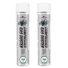 Air Comprimé Gaz 2x AABCOOLING Home&Office Gas Duster 750ml K2, Kits de nettoyage, Photo et caméscopes, Sans Odeur Nettoyage PC,