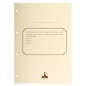 Le Dauphin - Réf. 2735D - Recharge numérotée/perforée 58 feuillets unis blanc, épaisseur du papier 90g, avec gardes titrées pour Le Dauphin - Réf. 2735D - Recharge numérotée/perforée 58 feuillets unis blanc, épaisseur du papier 90g, avec gardes titrées pour