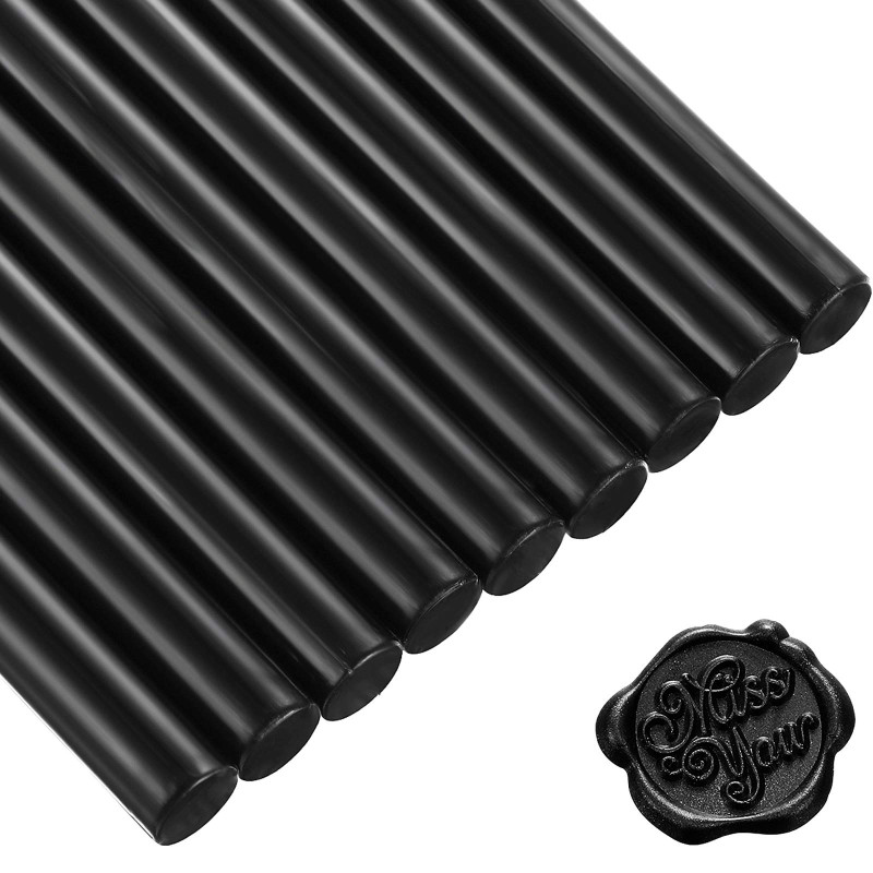 Nuanchu 15 Pcs Bâtons de Cire à Cacheter pour Pistolet à Colle Bâton de Sceau de Cire pour Timbre et Lettre Rétro Vintage Bâtons Nuanchu 15 Pcs Bâtons de Cire à Cacheter pour Pistolet à Colle Bâton de Sceau de Cire pour Timbre et Lettre Rétro Vintage Bâtons