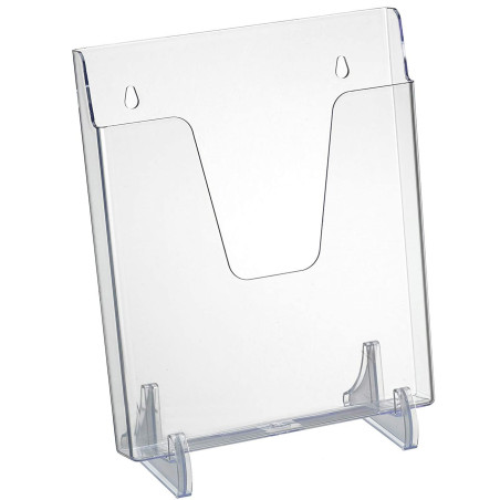 Acrimet Porte-documents à Poche au Design Vertical pour Brochures (à Fixer au Mur ou à Poser sur une Surface) (Supports Amovible