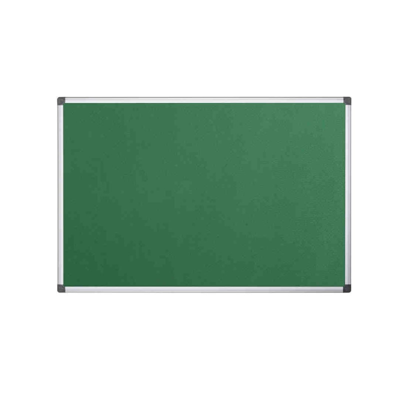 Bi-Office Tableau d'Affichage en Feutre Vert Maya, Cadre en Aluminium, 60x45 cm Bi-Office Tableau d'Affichage en Feutre Vert Maya, Cadre en Aluminium, 60x45 cm