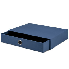 Rössler 1524452900 Module de rangement Format A4 Bleu marine (Import Allemagne)