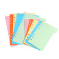 Yofo 5 pcs A5 A6 Intercalaires insérable page d'index Tab, cartes de couleur 6-holes à anneaux Classified Lables pour Filofax or Yofo 5 pcs A5 A6 Intercalaires insérable page d'index Tab, cartes de couleur 6-holes à anneaux Classified Lables pour Filofax or