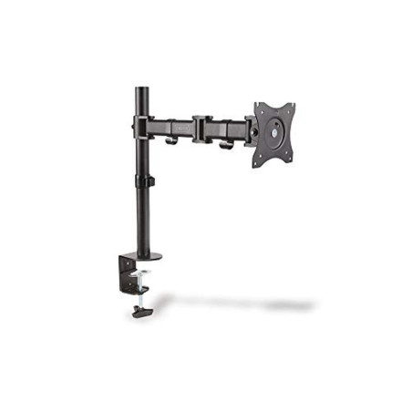 DIGITUS Support d'écran - Pince de table - 1 écran - Jusqu'à 27 pouces - Jusqu'à 1x 8 kg - VESA 75x75, 100x100 - Noir