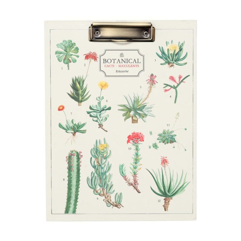 Grupo Erik - Porte Bloc A4 avec Pince Botanical - Support Feuille 21 x 29,7 cm, Classeur à Pince avec Rabat et Bloc-Notes Ligné, Grupo Erik - Porte Bloc A4 avec Pince Botanical - Support Feuille 21 x 29,7 cm, Classeur à Pince avec Rabat et Bloc-Notes Ligné,