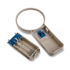 Carson HandHeld loupe éclairée par LED 4x (7,6 cm) | Loupe asphérique portable pour les loisirs, l'aide à la lecture, la dégénér