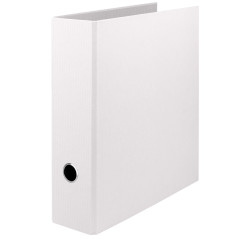 Rössler Papier 1317452090 - S.O.H.O. Classeur DIN A4 avec mécanisme à levier, largeur de dos 85 mm, special edition white, 1 piè